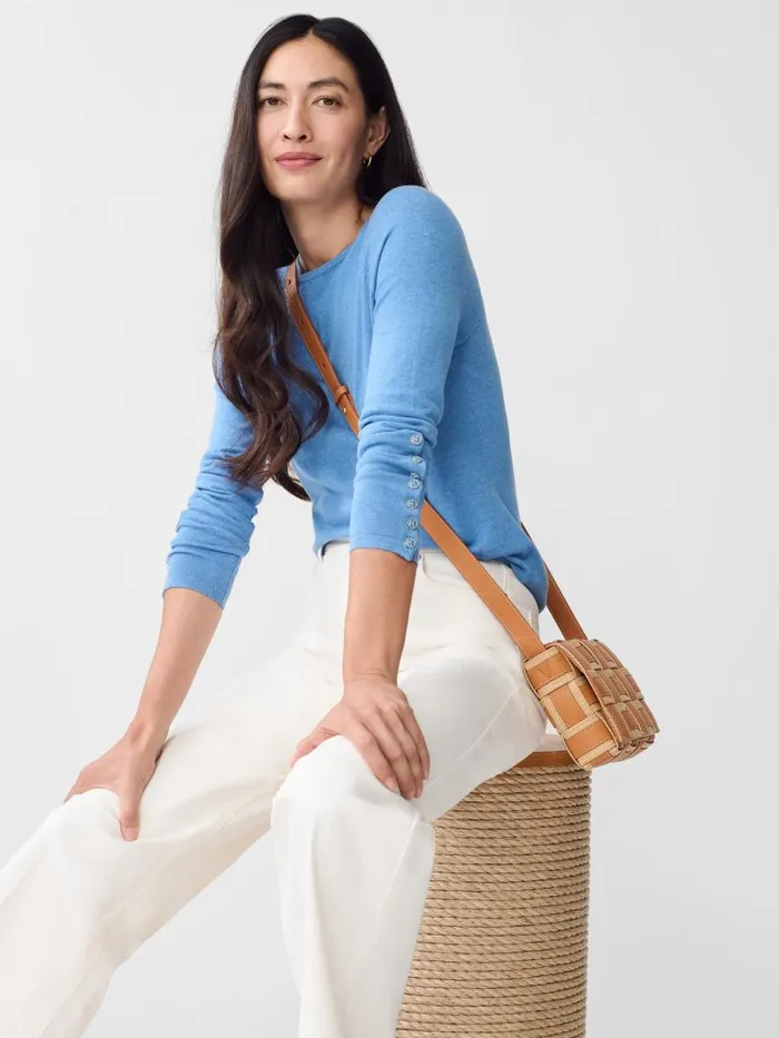 Sweaters Women JMcLaughlin Jamey Sweater Light Chambray