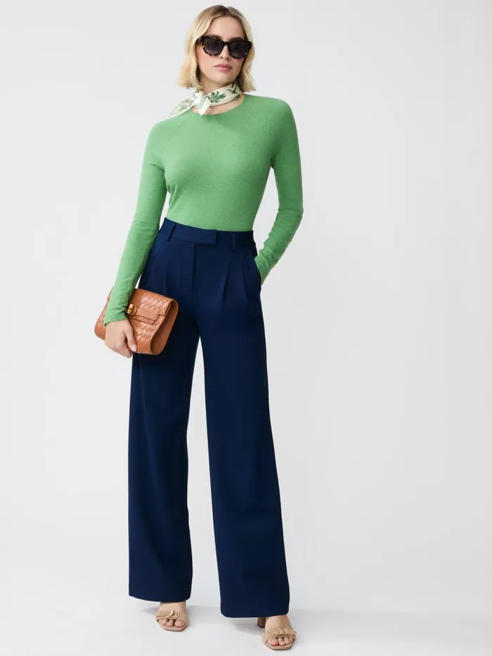 Sweaters Women JMcLaughlin Jamey Sweater Light Heather Green Sweaters Women JMcLaughlin Jamey Sweater Light Heather Green