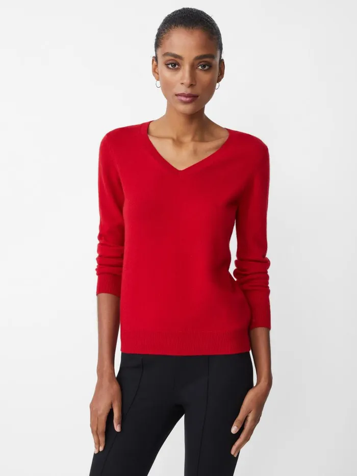 Sweaters Women JMcLaughlin Maye Cashmere Sweater Rouge Sweaters Women JMcLaughlin Maye Cashmere Sweater Rouge