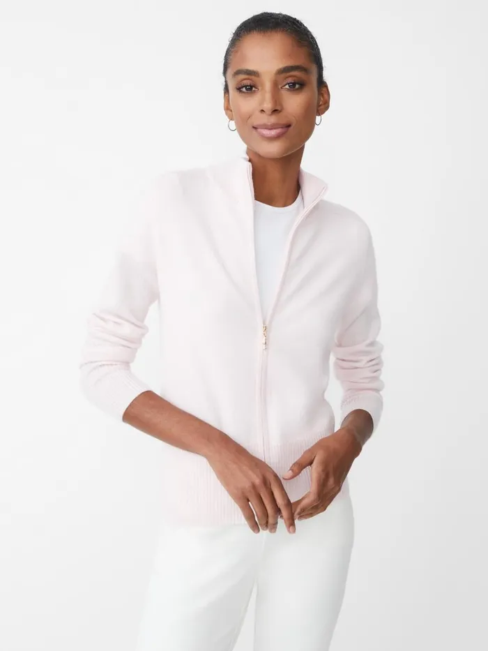 Sweaters Women JMcLaughlin Tilda Cashmere Sweater Icy Pink
