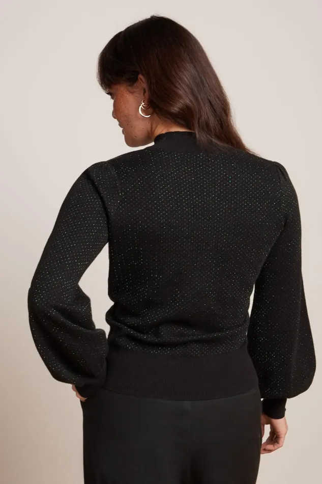Sweaters Women King Louie Jada Sweater Colby Black 8211 Colby