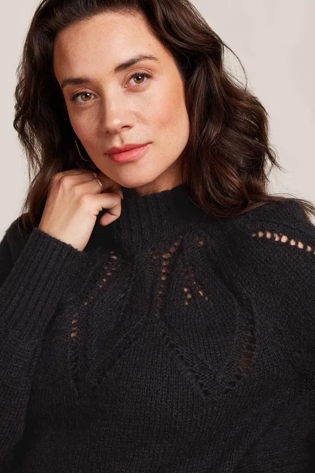 Sweaters Women King Louie Joanie Raglan Top Orcia Black 8211 Orcia