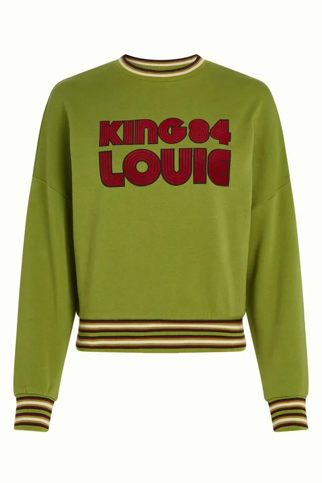 Sweaters Women King Louie Valentina Sweater Peachy Posey Green 8211 Peachy