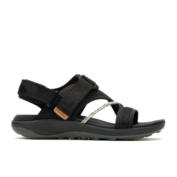 Terran 4 Backstrap Wide Width Black Women Merrell Sandals