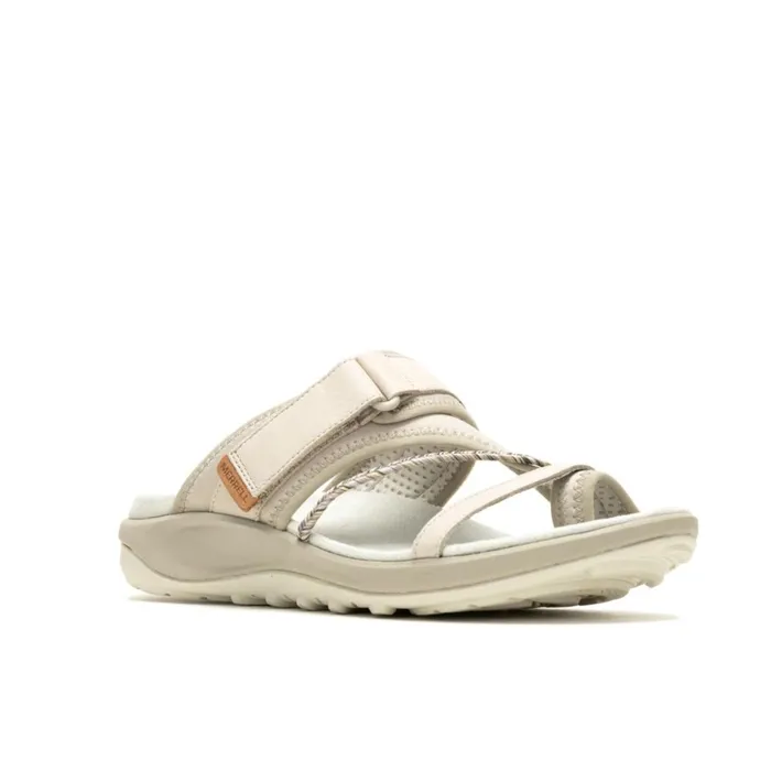 Terran 4 Post Wrap Wide Width Silver Women Merrell Sandals