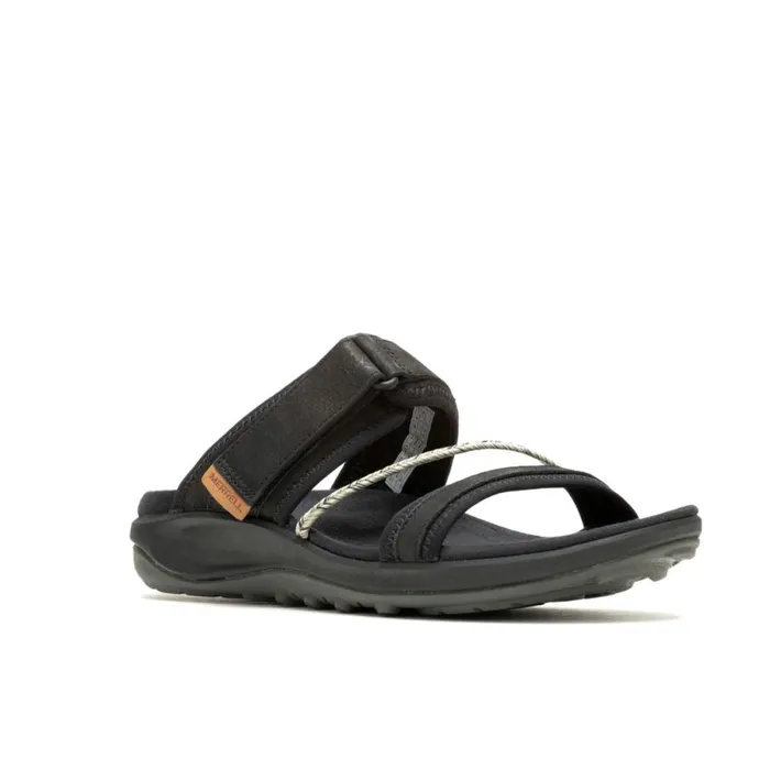 Terran 4 Slide Wide Width Black Women Merrell SlipOns