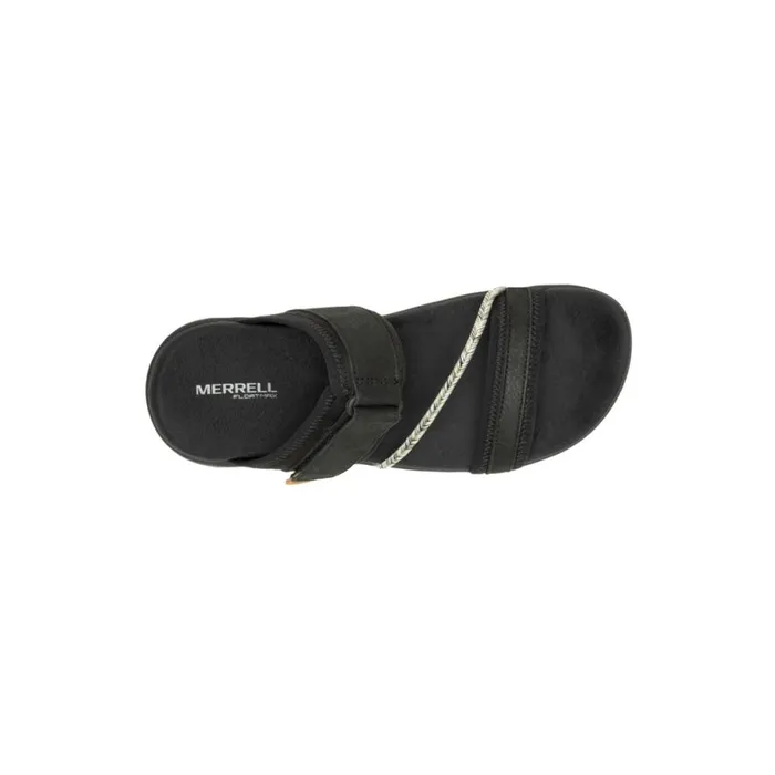 Terran 4 Slide Wide Width Black Women Merrell SlipOns