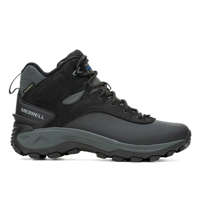 Thermo Kiruna 2 Mid Waterproof Wide Width Black Men Merrell Winter Boots