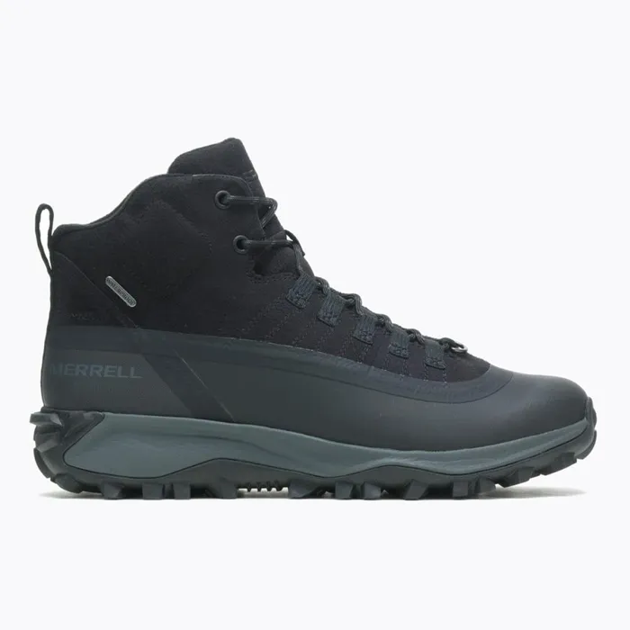 Thermo Snowdrift Mid Shell Waterproof Black Men Merrell Winter Boots