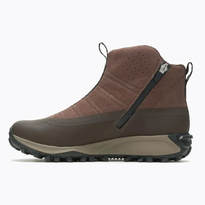 Thermo Snowdrift Zip Mid Shell Earth Men Merrell Winter Boots