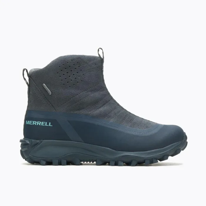 Thermo Snowdrift Zip Mid Shell Granite Women Merrell Boots