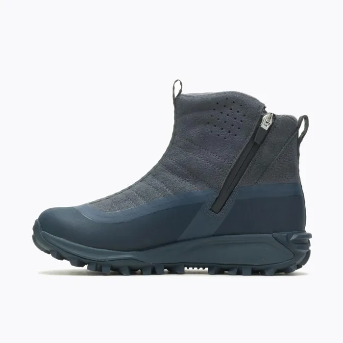 Thermo Snowdrift Zip Mid Shell Granite Women Merrell Boots