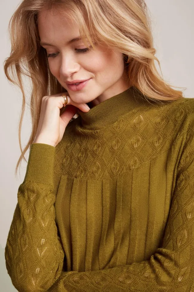 Tops and Shirts Women King Louie Agnes Turtle Top Appleton Golden Brown 8211 Appleton Tops and Shirts Women King Louie Agnes Turtle Top Appleton Golden Brown 8211 Appleton
