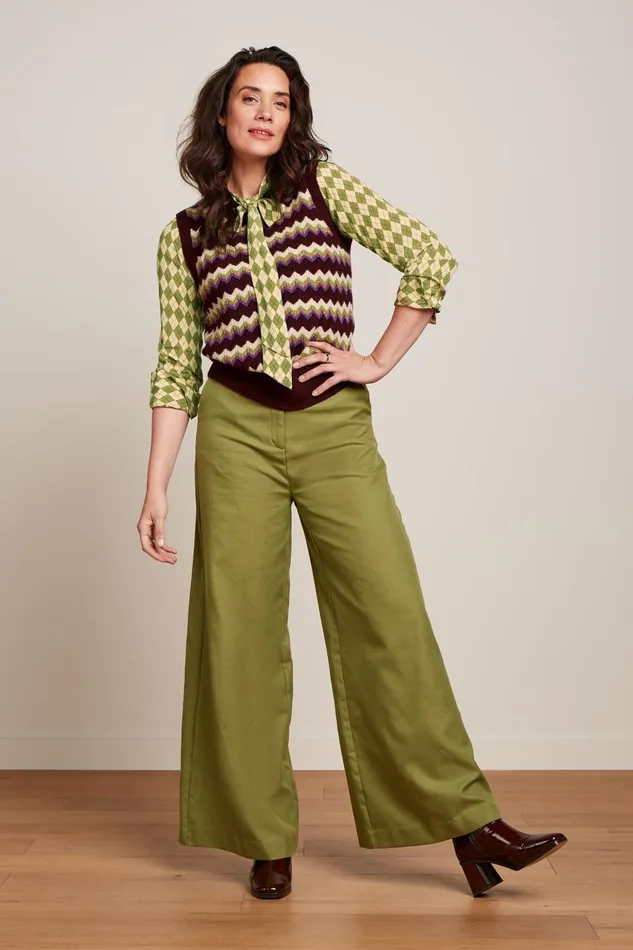 Tops and Shirts Women King Louie Boxy Spencer Gladys Porto Red 8211 Gladys
