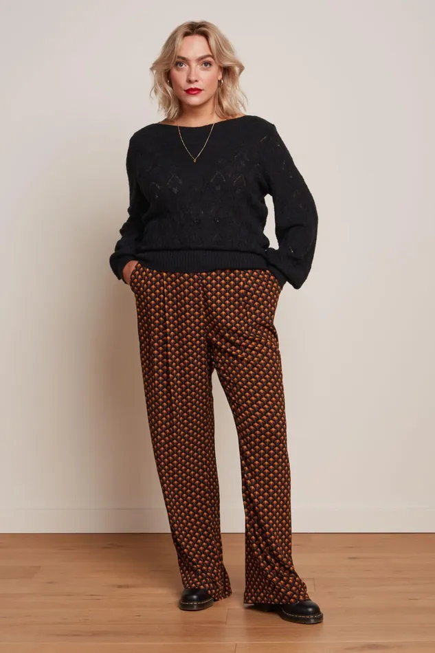 Tops and Shirts Women King Louie Erin Bell Top Orcia Black 8211 Orcia