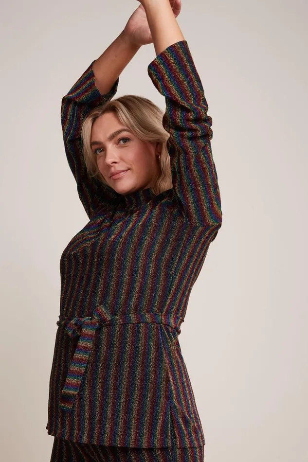 Tops and Shirts Women King Louie Heloisa Tunic Top Alma Lurex Multi Color 8211 Alma Tops and Shirts Women King Louie Heloisa Tunic Top Alma Lurex Multi Color 8211 Alma