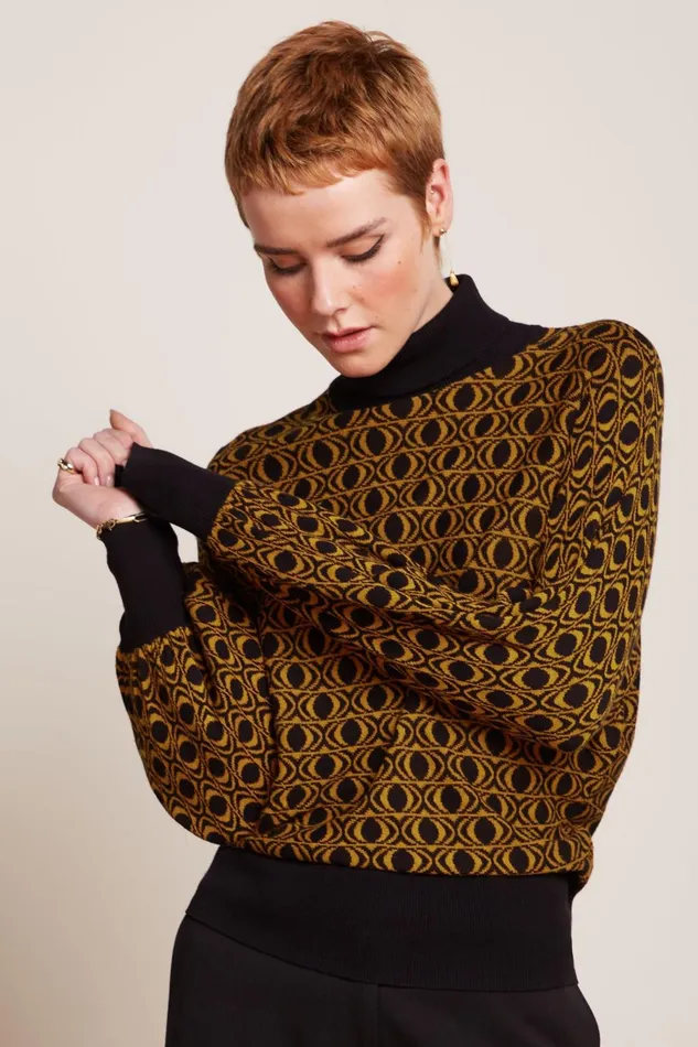 Tops and Shirts Women King Louie Tina Top Ronettes Black 8211 Ronettes