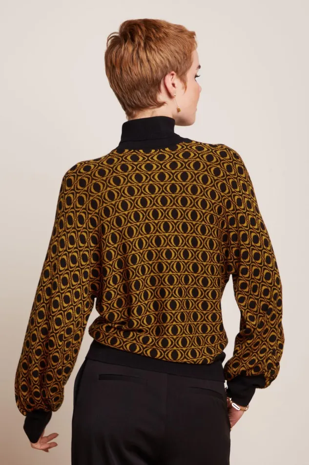 Tops and Shirts Women King Louie Tina Top Ronettes Black 8211 Ronettes