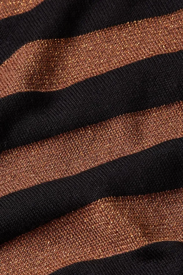 Tops and Shirts Women King Louie Tina Top Spiro Stripe Copper 8211 Spiro Stripe