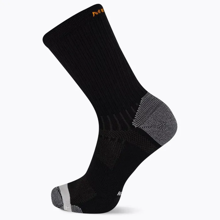 Trail Runner Light Crew Sock Black MenWomen Merrell Socks