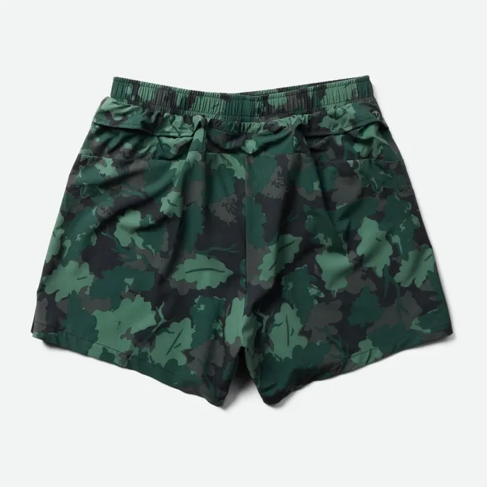 Trail Running Short Sea Moss Leaf Print Men Merrell Bottoms