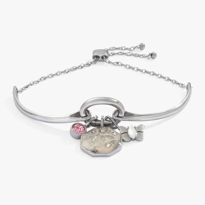 Transformation Trio Interchangeable Charm Bracelet Stainless Steel Silver Women Alex And Ani Easter