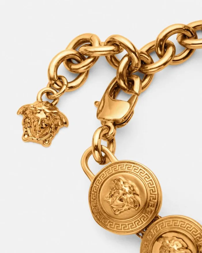 Tribute Medusa Bracelet Gold WomenMen Versace Bracelets