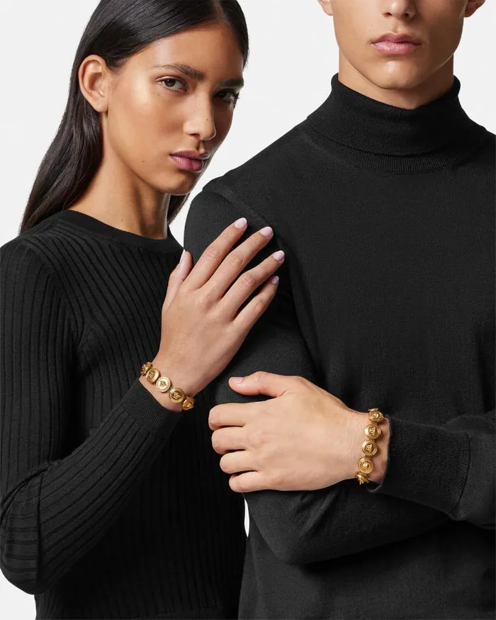 Tribute Medusa Bracelet Gold WomenMen Versace Bracelets