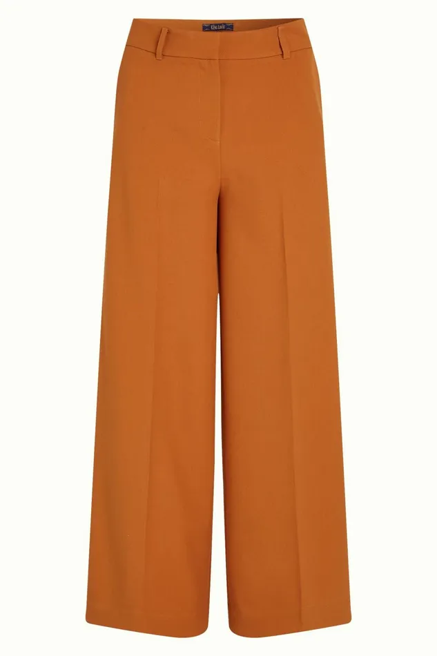 Trousers Women King Louie Chloe Pants Tuillerie Maple Orange 8211 Tuilerie