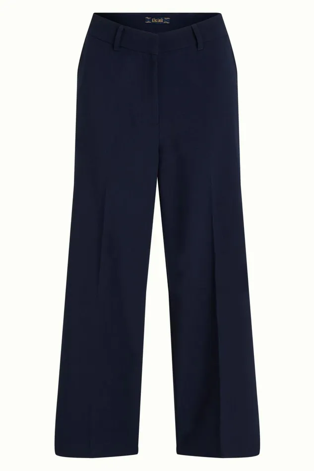 Trousers Women King Louie Federica Pants Marple Blue 8211 Marple