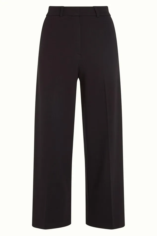 Trousers Women King Louie Federica Pants Milano Uni Black 8211 Milano Uni