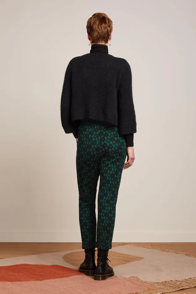 Trousers Women King Louie Roisin Pants Marvin Para Green 8211 Marvin