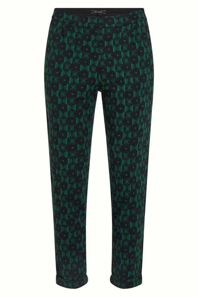 Trousers Women King Louie Roisin Pants Marvin Para Green 8211 Marvin