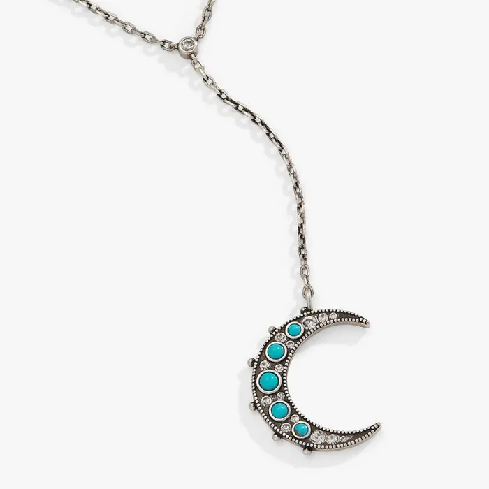 Turquoise Lariat Necklace Silver Women Alex And Ani Balance Harmony