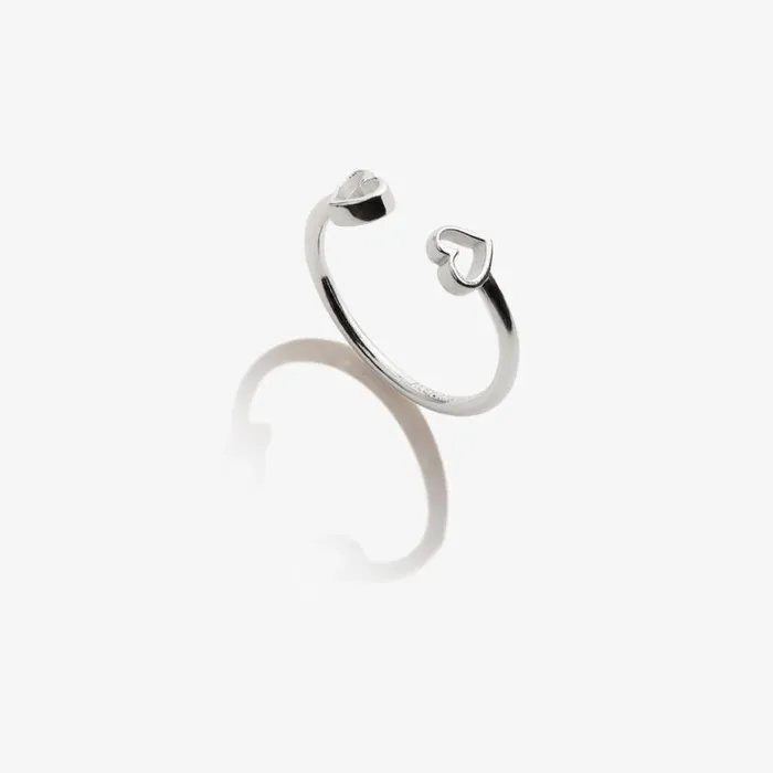 Two Hearts Ring 14kt Gold Over Sterling Silver Women Alex And Ani Rings Two Hearts Ring 14kt Gold Over Sterling Silver Women Alex And Ani Rings