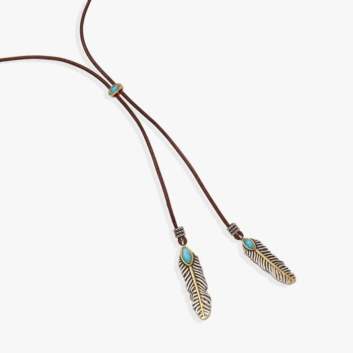 Untamed Turquoise Lariat Necklace Two Tone Women Alex And Ani Necklaces Untamed Turquoise Lariat Necklace Two Tone Women Alex And Ani Necklaces
