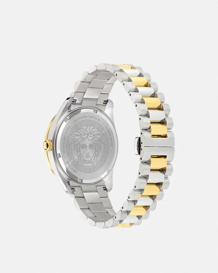 VDome Watch Goldsilver Men Versace Watches