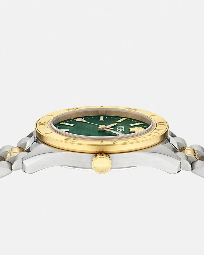 VDome Watch Goldsilver Men Versace Watches