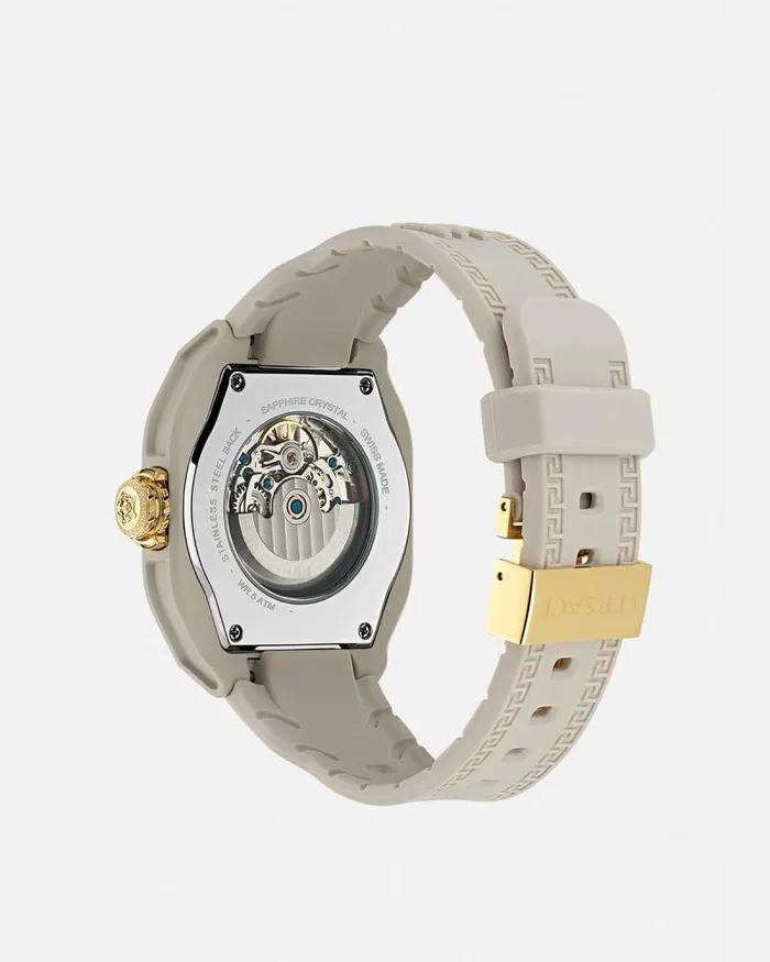 VLegend Skeleton Watch Beige WomenMen Versace Watches
