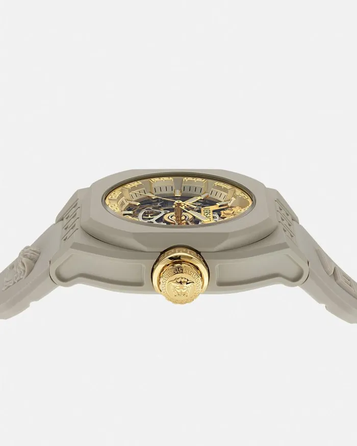 VLegend Skeleton Watch Beige WomenMen Versace Watches
