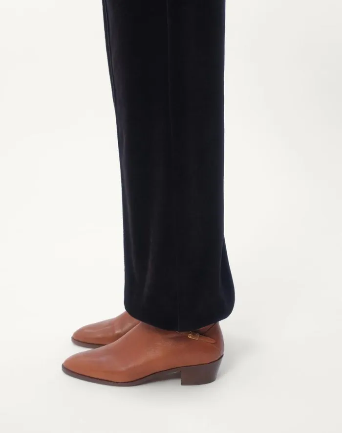 Valentino Activewear Man Chenille Jogging Pants With Chez Valentino Patch For Man In Black Black Valentino Activewear Man Chenille Jogging Pants With Chez Valentino Patch For Man In Black Black