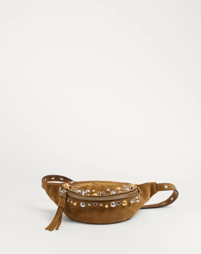 Valentino Belt Bags Man Valentino Garavani Nellcte Suede Belt Bag For Man In Havana Beige Havana Beige Valentino Belt Bags Man Valentino Garavani Nellcte Suede Belt Bag For Man In Havana Beige Havana Beige