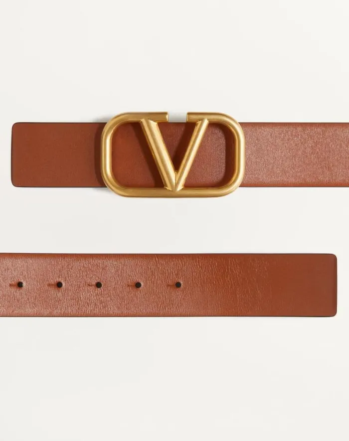 Valentino Belts Man Vlogo Signature Calfskin Belt 40 Mm For Man In Saddle Brown Saddle Brown Valentino Belts Man Vlogo Signature Calfskin Belt 40 Mm For Man In Saddle Brown Saddle Brown