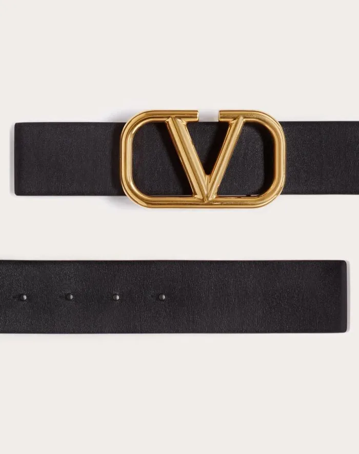 Valentino Belts Man Vlogo Signature Calfskin Belt 40 Mm For Man In Saddle Brown Saddle Brown Valentino Belts Man Vlogo Signature Calfskin Belt 40 Mm For Man In Saddle Brown Saddle Brown