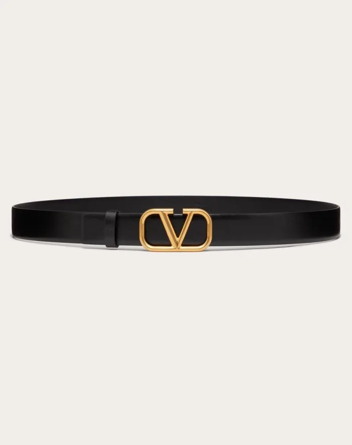 Valentino Belts Man Vlogo Signature Calfskin Belt For Man In Saddle Brown Saddle Brown Valentino Belts Man Vlogo Signature Calfskin Belt For Man In Saddle Brown Saddle Brown