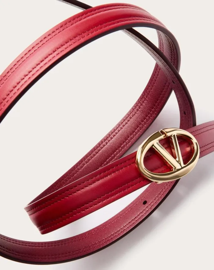 Valentino Belts Woman The Bold Edition Vlogo Shiny Calfskin Belt 20 Mm For Woman In Rosso Valentinodark Red Rosso Valentinodark Red Valentino Belts Woman The Bold Edition Vlogo Shiny Calfskin Belt 20 Mm For Woman In Rosso Valentinodark Red Rosso Valentinodark Red