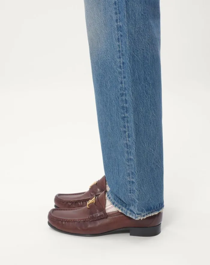 Valentino Denim Man Denim Pants For Man In Denim Denim