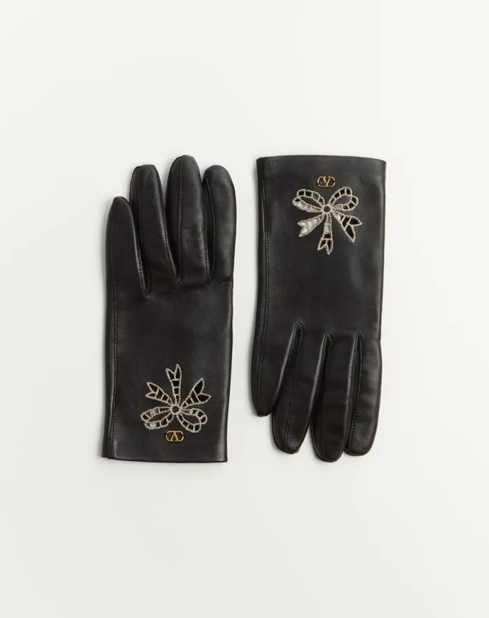 Valentino Hats And Gloves Woman Vlogo Signature Nappa Gloves For Woman In Multicolor Multicolor Valentino Hats And Gloves Woman Vlogo Signature Nappa Gloves For Woman In Multicolor Multicolor