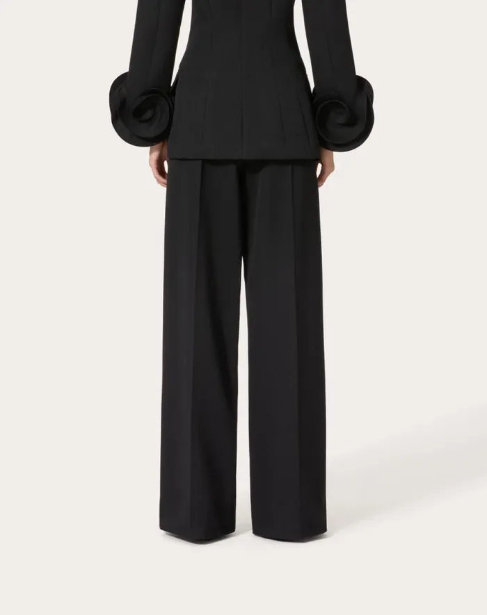 Valentino Pants And Shorts Woman Grisaille Pants For Woman In Black Black Valentino Pants And Shorts Woman Grisaille Pants For Woman In Black Black