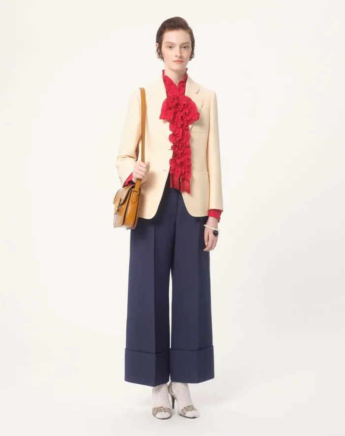 Valentino Shirts And Tops Woman Crepe De Chine Shirt For Woman In Beige Beige Valentino Shirts And Tops Woman Crepe De Chine Shirt For Woman In Beige Beige